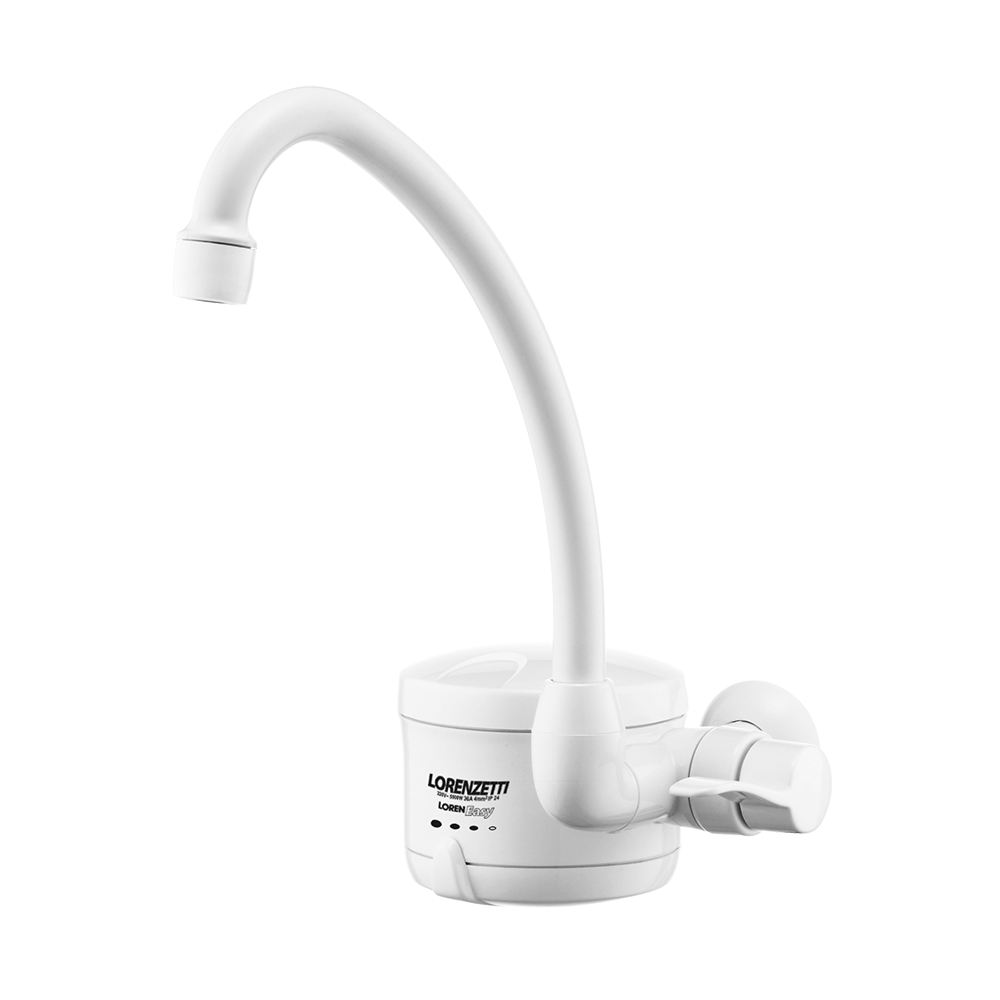 TORNEIRA ELETRICA LORENEASY PAREDE 127V BRANCA ref. 12.1289