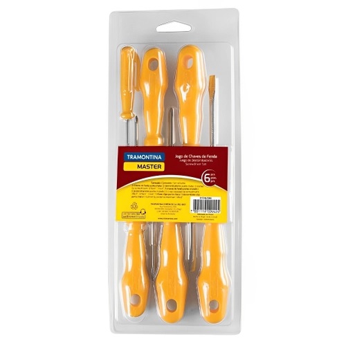 CHAVE FENDA E PHILIPS JOGO TRAMONTINA 6PC ref. 14.1959 - Imagem 3