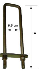 FERRAGEM P/ MADEIRA GRAMPO 1/2X30CM ref. 018488