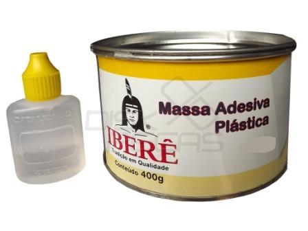 MASSA PLASTICA IBERE 400G CINZA ref. 14.7500
