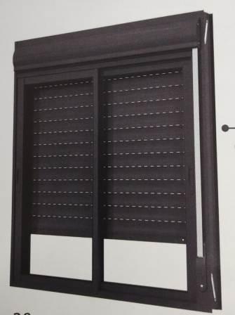 VENEZIANA AL.PTO F.BLACK 2F VDI 120X120 INTEG. MANUAL ref. 19668