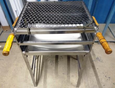 CHU. ACO INOX 70X40 C/PE GRANDE ref. 023995