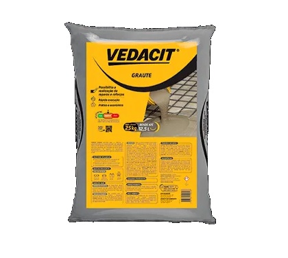 GRAUTE GERAL VEDACIT SACO 25 KG ref. 28.0037