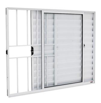 VENEZIANA AL.BCO 3F VDI      100X150 COM GRADE ref. 10018