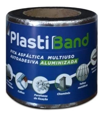 MANTA ADESIVA ALUMINIO  ROLO C/ 10 MT     15CM ref. 023220