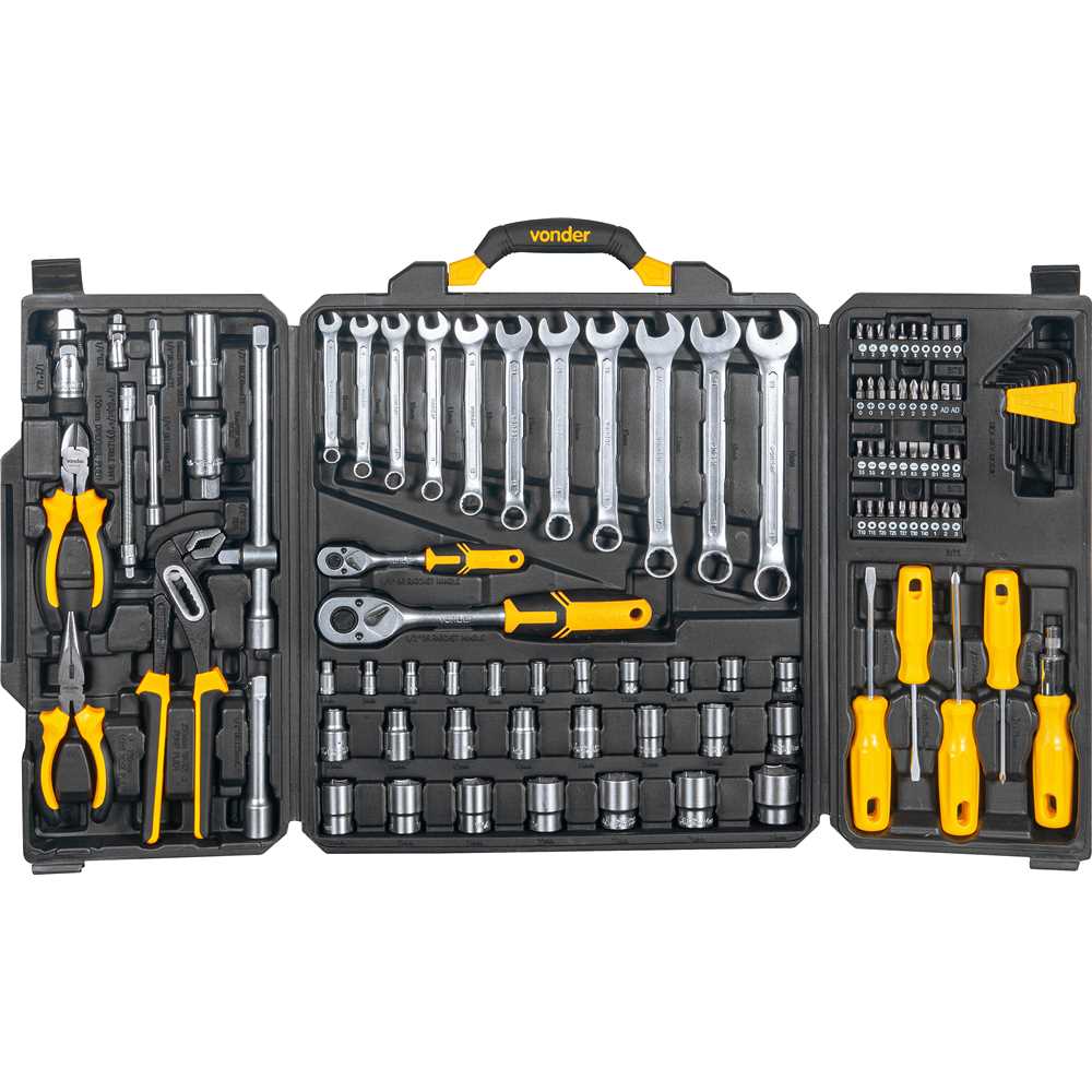 CHAVE JOGO FERRAMENTAS DIVERSAS 110 PC MECANICO ref. 024616