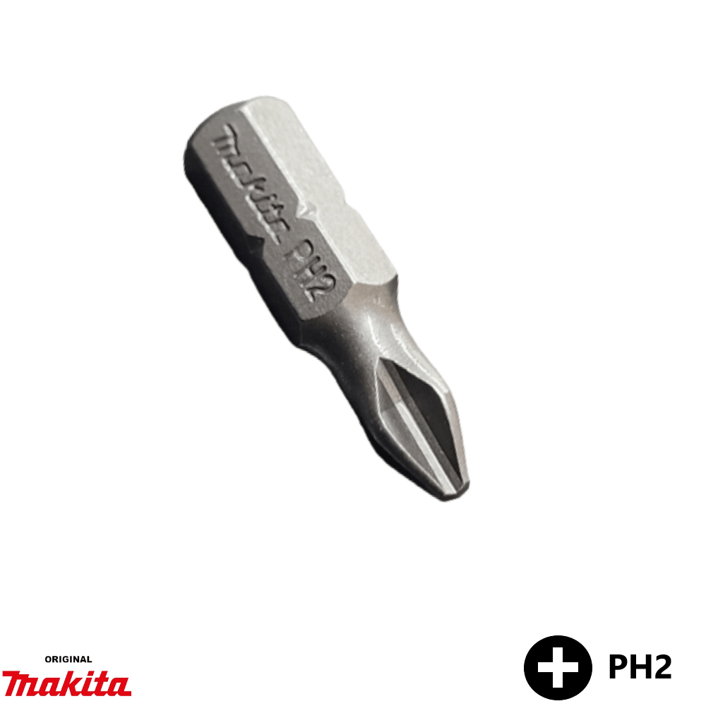 CHAVE PONTA BIT PHILIPS 25MM CURTO N.02 MAKITA ref. 025547