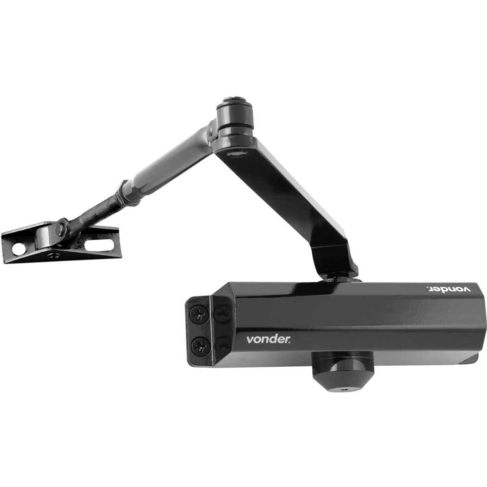 MOLA P/ PORTA VONDER PRETA F.2 UNIV 25KG A 45KG ref. 027444