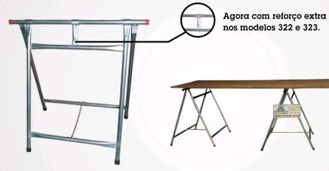 ANDAIME CAVALETE FERRO 100X100 323 ref. 14.1415