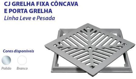 GRELHA ALUMINIO C/CAIX.COC.025X025 ref. 31.0049