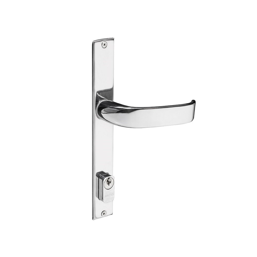 FECHADURA PADO 661 EXTERNA CROMADA PERFIL 22MM ref. 026796