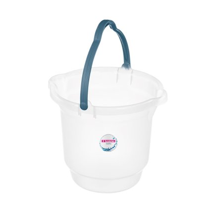 BALDE PLASTICO 08,5LTRS CRISTAL 240 ref. 027074