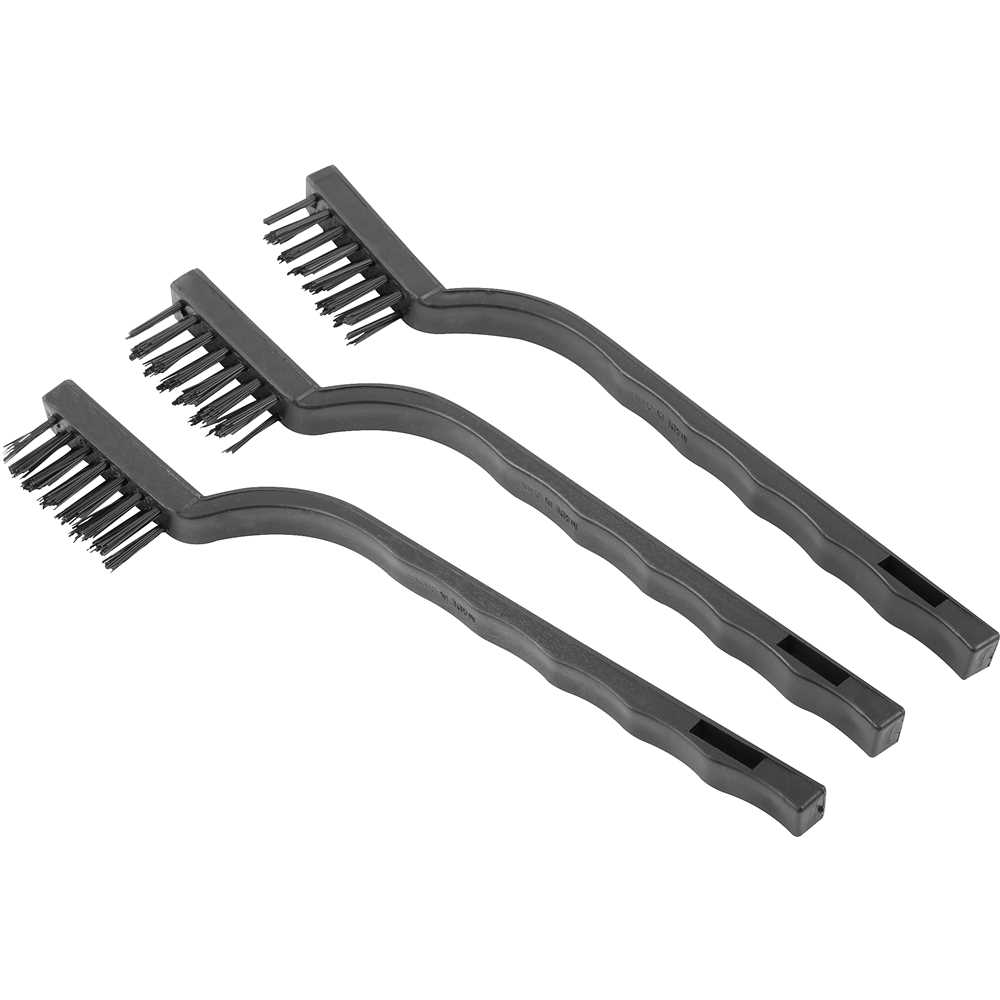 ESCOVA NYLON C/C PLAST. MINI KIT 3PC ref. 027348