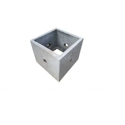 CAIXA PASSAGEM CONCRETO 25X25X30X2,5CM S/ FUNDO ref. 027303