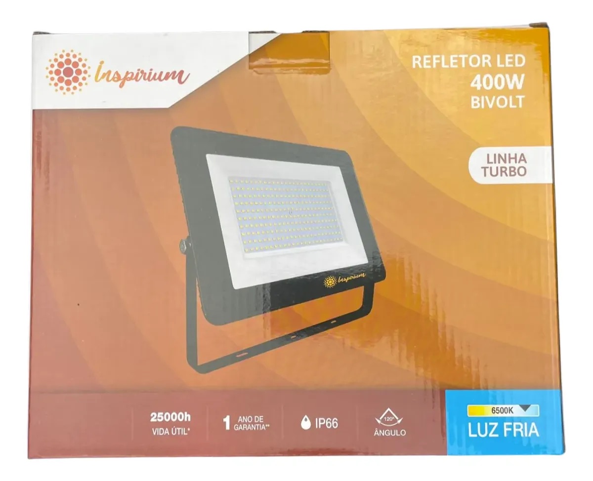 REFLETOR LED INSPIRIUM SMD IP66 6500K BIV 400W ref. 027590