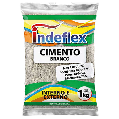 CIMENTO BRANCO 1 KILO INDEFLEX ref. 027604