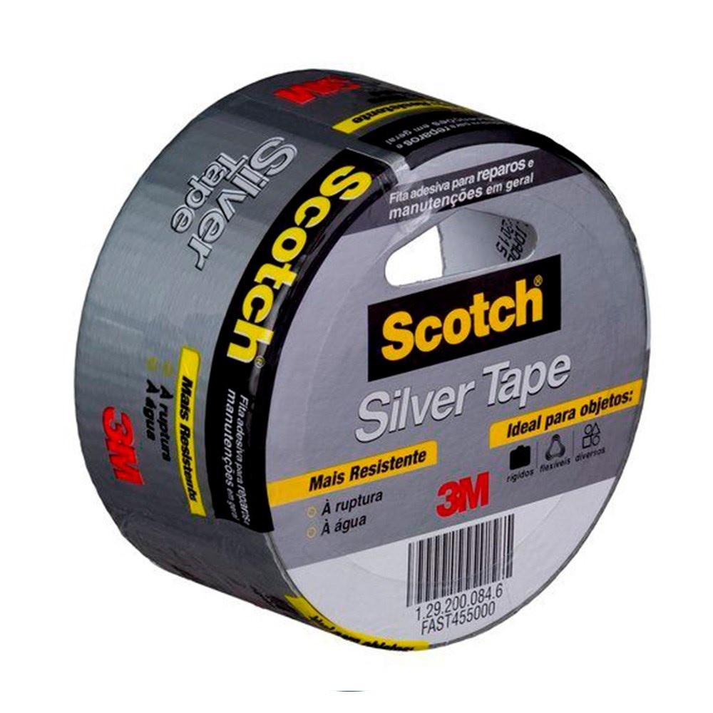 FITA SILVER TAPE 3M 45MM X 5MTS HB004557912 ref. 027621