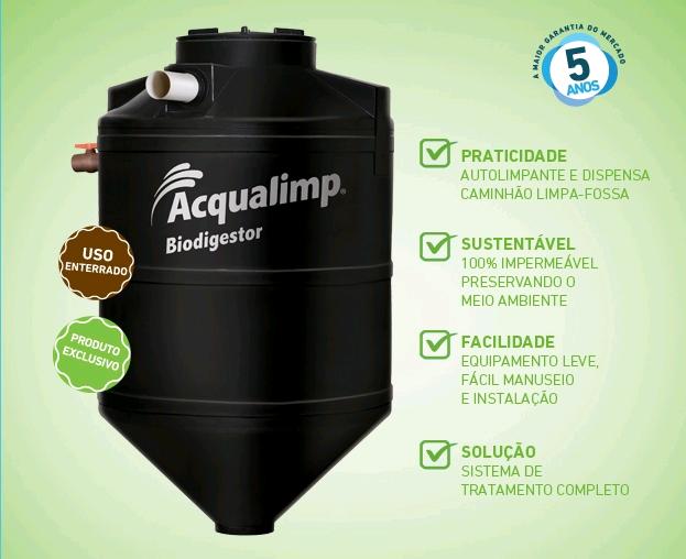 BIODIGESTOR ACQUALIMP 3000L ref. 027750