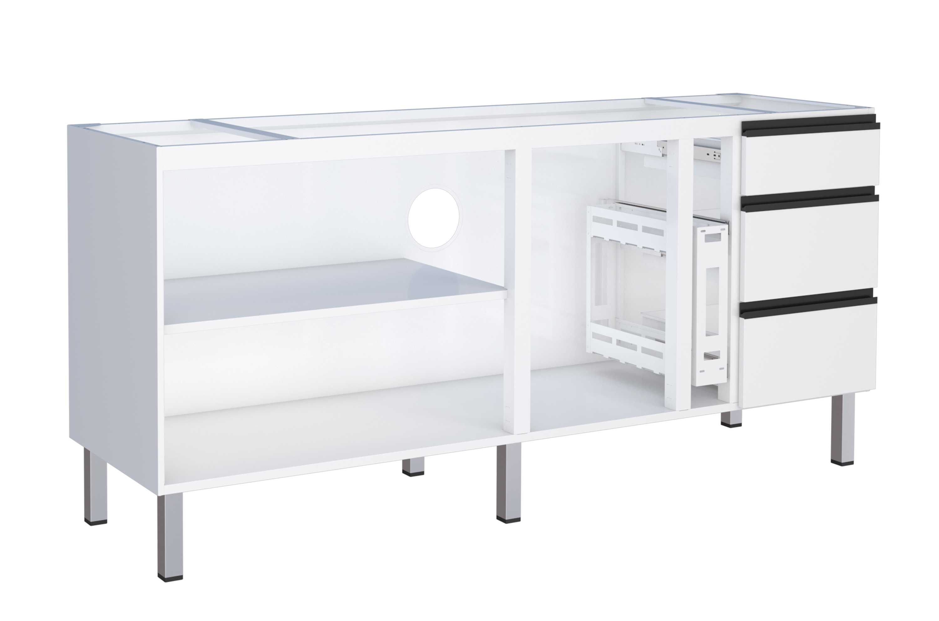 GAB. COZ. ACO 200 GAIA BRANCO ref. 019404 - Imagem 2