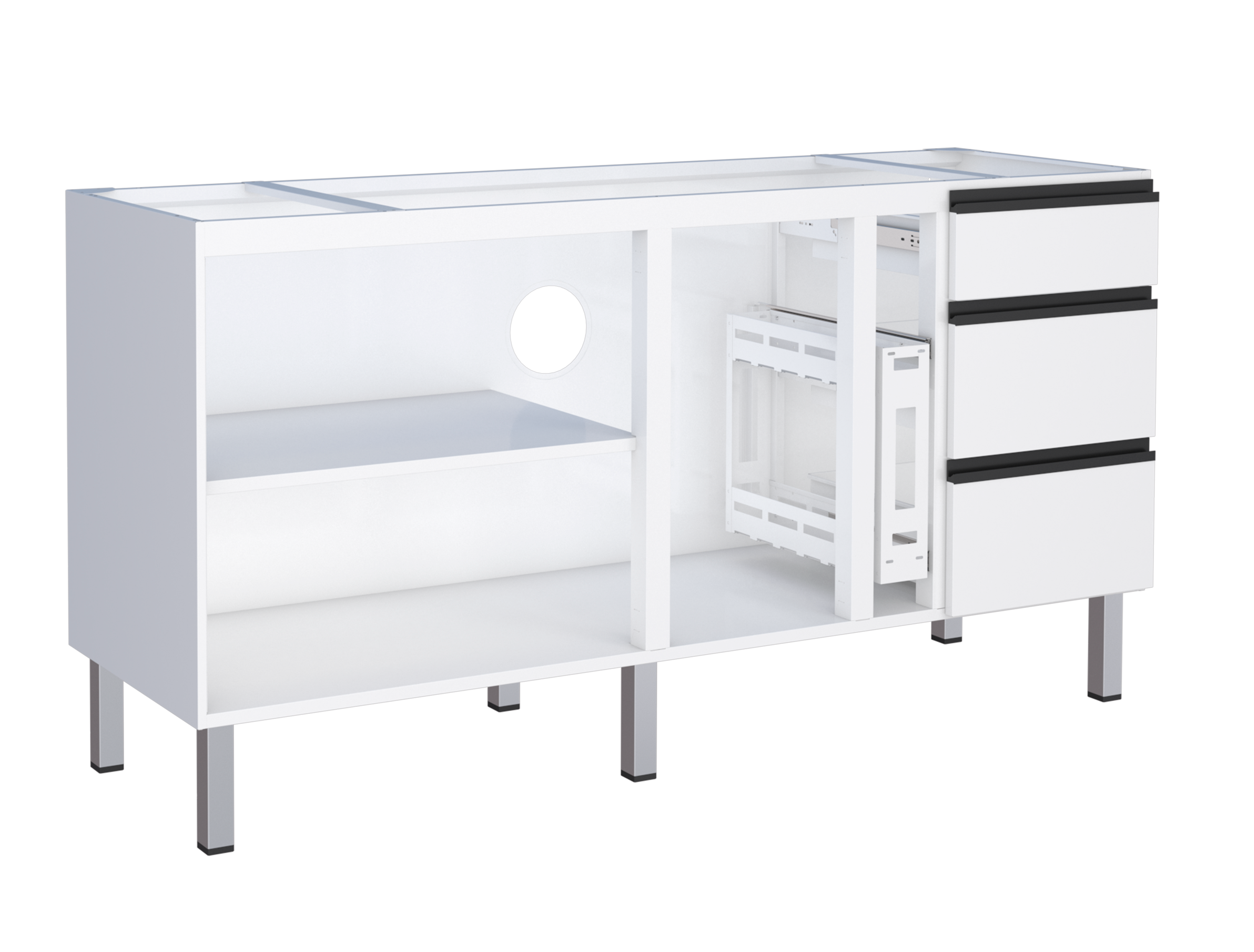 GAB. COZ. ACO 180 GAIA BRANCO ref. 019412 - Imagem 2