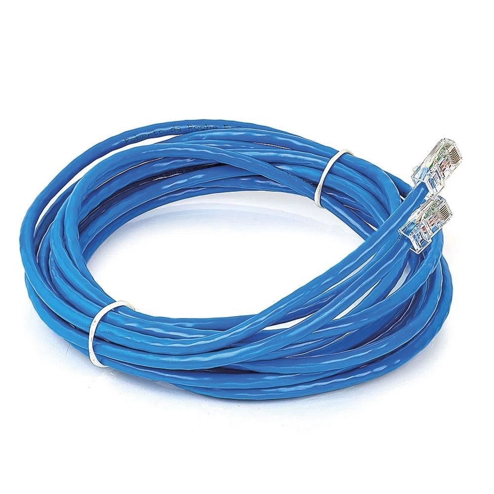 FIO CABO REDE EXTENSAO RJ45 10,00MT PRONTA ref. 022147