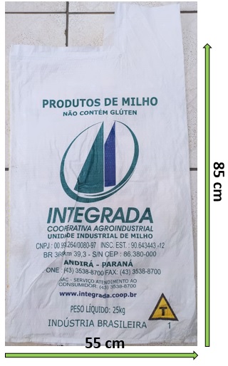 SACO VAZIO P/ ENTULHO 40 LITROS 085X055 UNIDADE ref. 023684