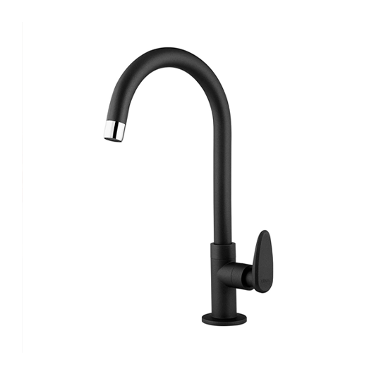 TORNEIRA 1/4V B.M. PIA MESA ALLURE DECORE PRETA ref. 025645