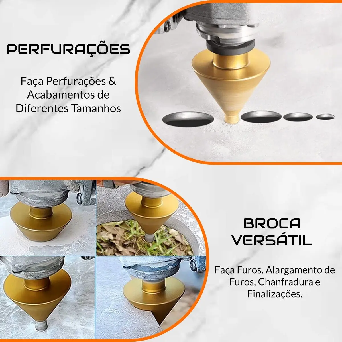 REBOLO DIAMANTADO P/ CHANFRO 9 - 38MM M14 ref. 026823 - Imagem 2