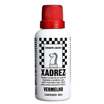 CORANTE XADREZ VERMELHA 50 ML ref. 11.4192 - Imagem 2
