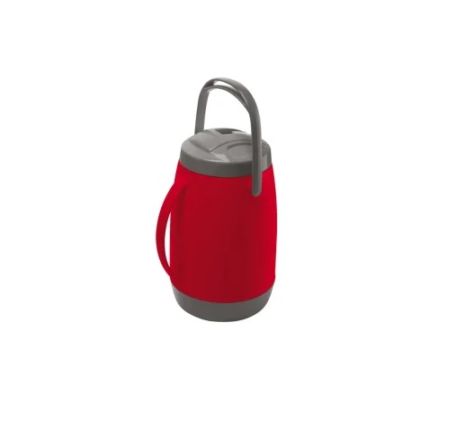 GARRAFAO TERMICO 02,5 LITROS CANTIL C/ ALCA VERMELHO ref. 14.1625