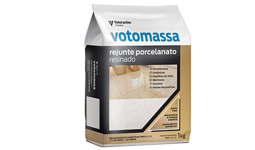 REJUNTE VOTORAN 2X1 PORCELANATO RESINADO PRETO ref. 023505