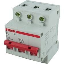 DISJUNTOR DIN STECK 3 TRIPOLAR 100-A ref. 021799
