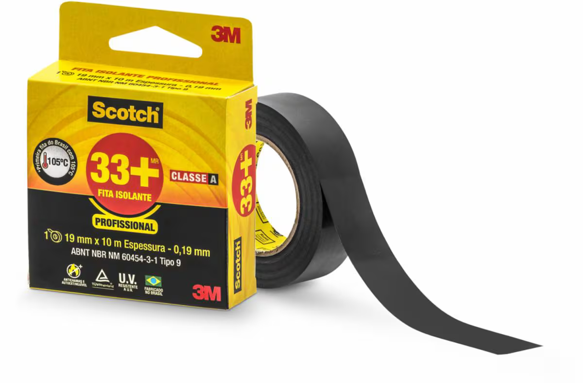 FITA ISOLANTE SCOTCH 33+ 10MT ref. 12.0371