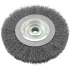 ESCOVA ACO CARBONO CIRCULAR 6 X 3/4 F-UNIV. ref. 14.0389
