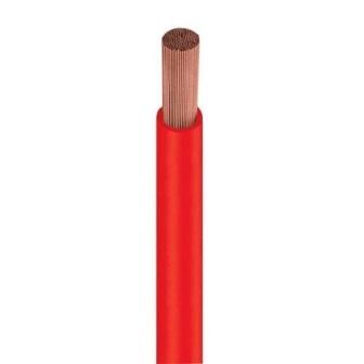 FIO CABO  4,0 MM AUTO FLEX. SIL ** METRO ** VERMELHO ref. 023553