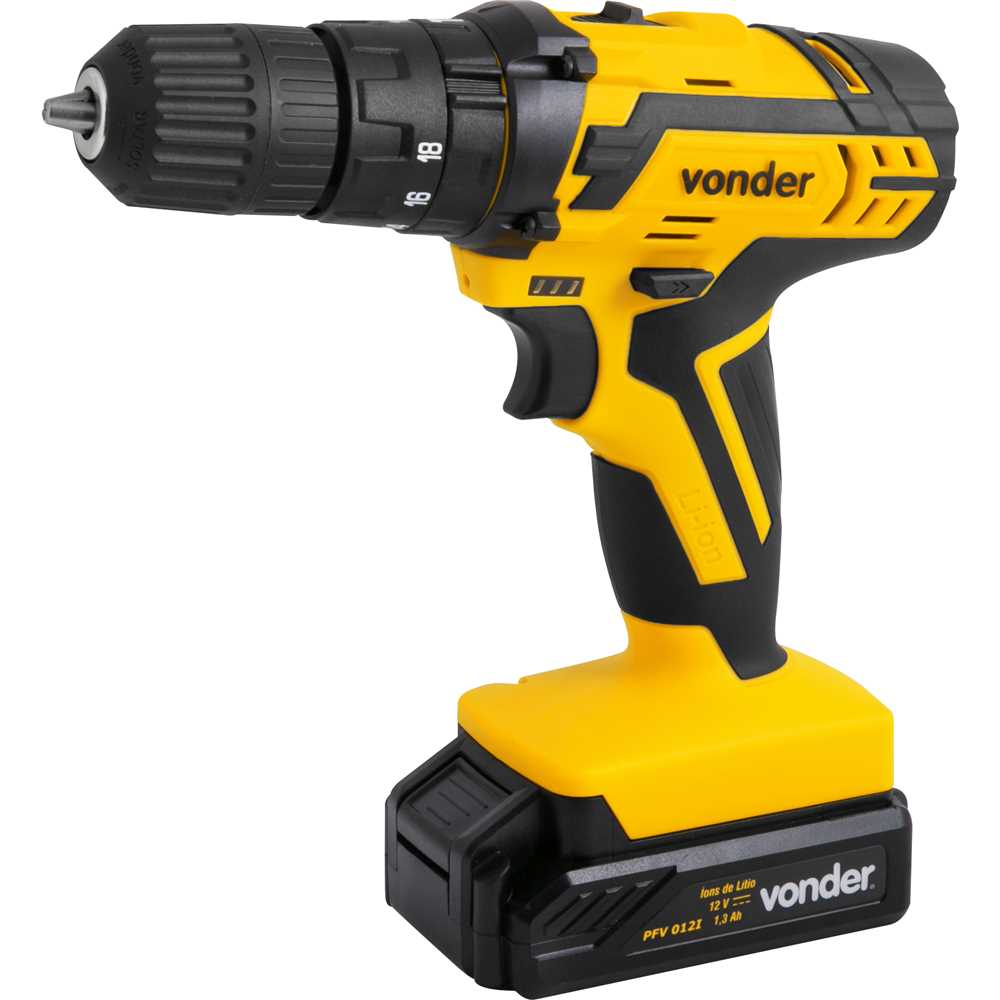 PARAFUSADEIRA VONDER BAT 12V PFV012I BIVOLT ref. 024350