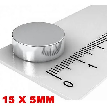 IMA NEODIMIO 15MM X 5MM DISCO N42 ref. 027953