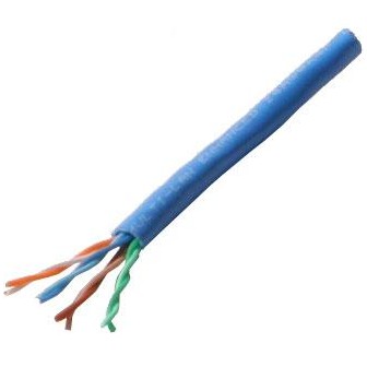 FIO CABO REDE AZUL CAT5 100MB MEGATRON **** METRO **** ref. 07.0010