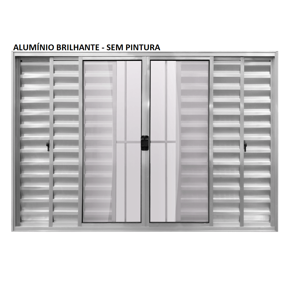 VENEZIANA AL BRILHANTE ESAL 6F-100X100 ECON. C/ GRADE ref. VZ020