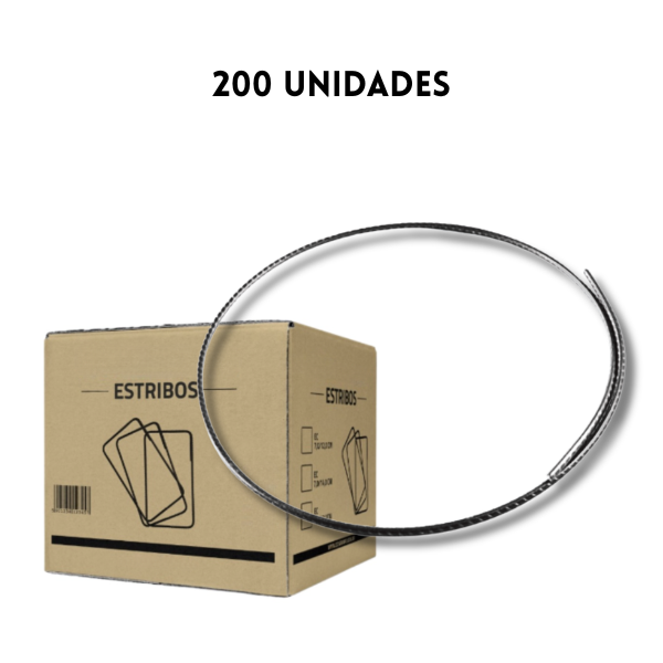 ESTRIBO 4.2 REDONDO 15CM CAIXA C/ 200UN ref. 025319